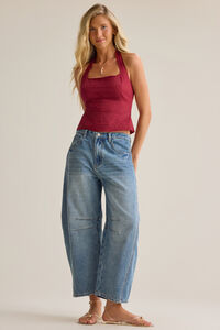 Addilyn Tie Halter Top - Altar'd State