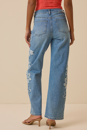 Pollie Patched Jeans - Altar'd State - 