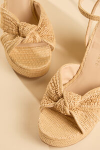 Noha Raffia Knot Heel Detail 2 - Altar'd State