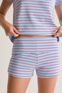 Sherry Stripe Short Detail 2 - Altar'd State