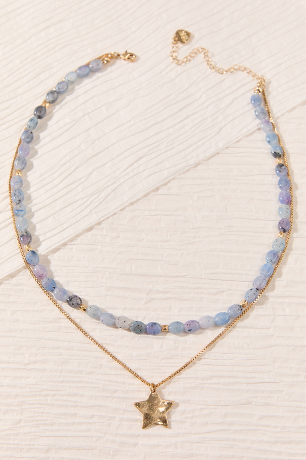 Celestial Tide Layered Necklace Detail 2 - Altar'd State