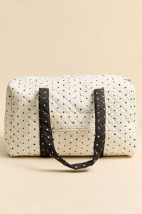 Jet Set Polka Dot Duffel Bag Detail 2 - Altar'd State