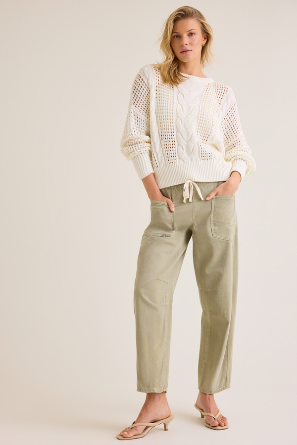 Jaden Tie Denim Pant - Altar'd State
