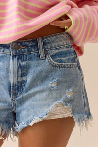 Ness Denim Shorts Detail 2 - Altar'd State