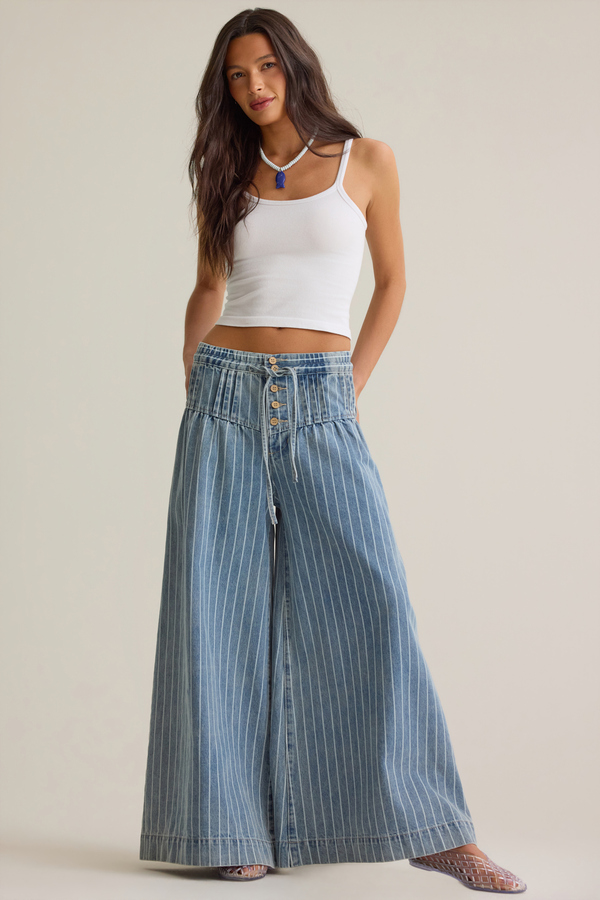 Hana Stripe Jeans - Altar'd State