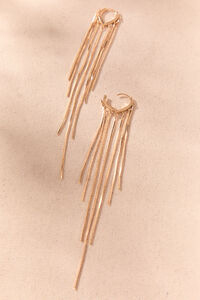 Millie Gold Droop Dangle Earrings - Altar'd State