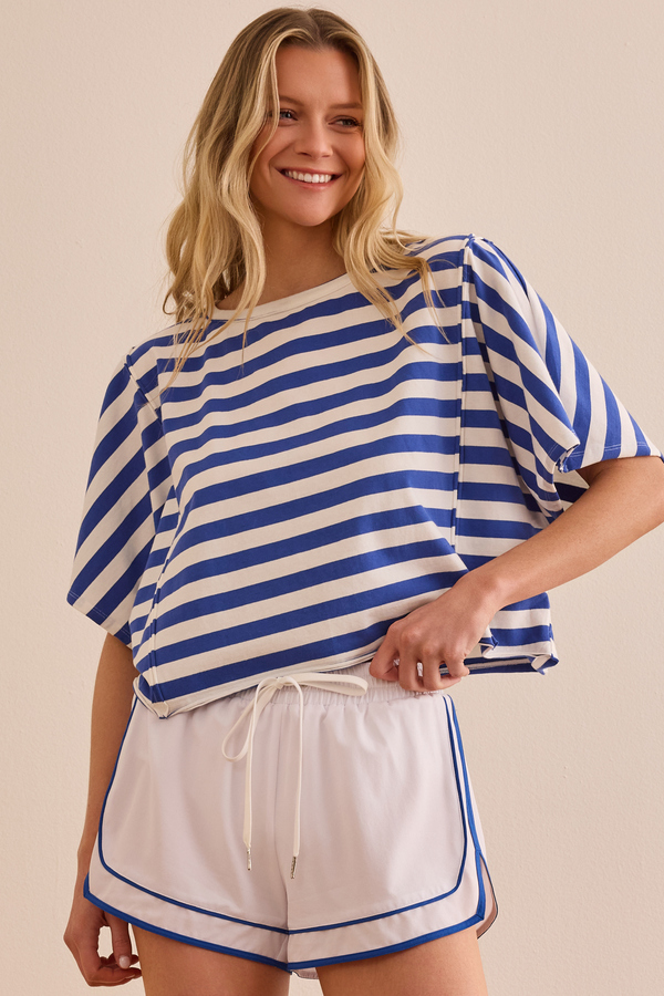 Loft Line Boxy Tee - Altar'd State