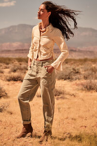 Camden Button Down Top Detail 4 - Altar'd State