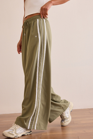 Relay Lace Stripe Pant - Altar'd State - 