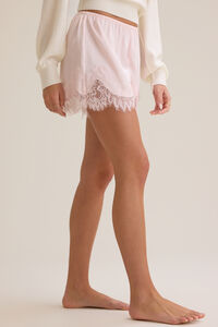 Chloe Satin Lace Short Detail 4 - Altar'd State