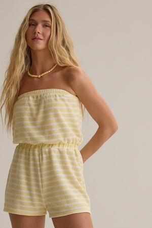 Ocea Strapless Romper - Altar'd State
