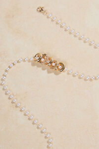 Dainty Pearl Ring Necklace - Altar'd State