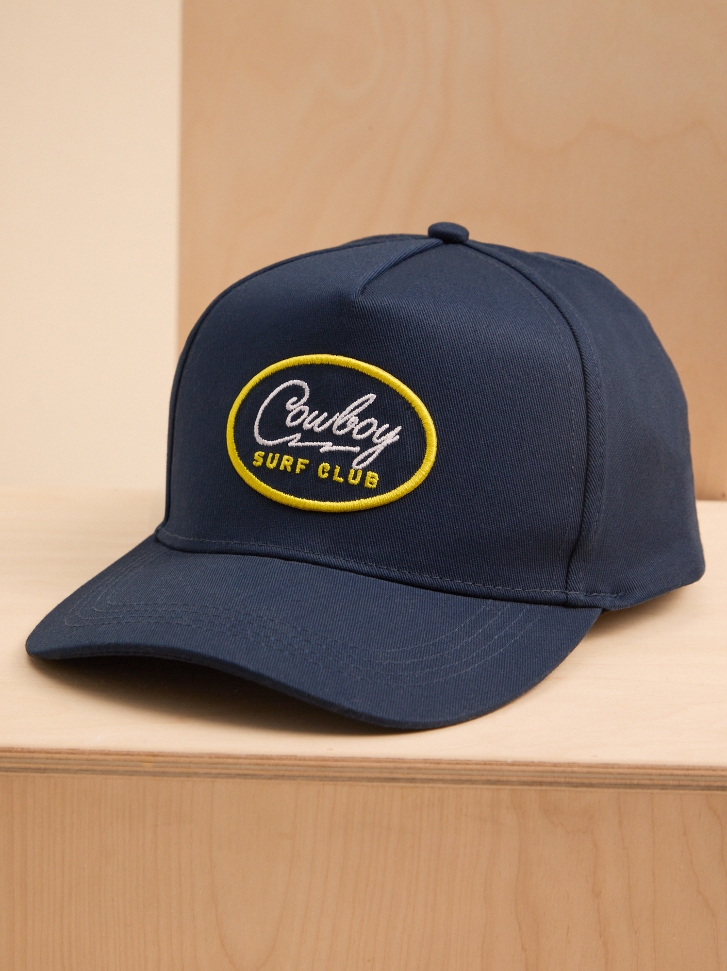 Cowboy Surf Club Hat in Navy Blue | AS Revival display picture 3