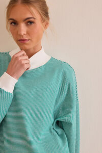 Step Out Striped Mock Neck Detail 5 - Altar'd State