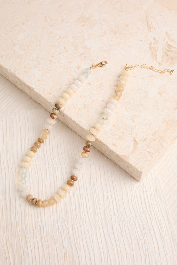 Zoie Multi beaded Choker Detail 3 - Altar'd State