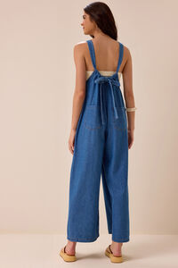 Marissa Denim Jumpsuit Detail 2 - Altar'd State