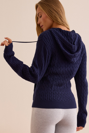 Dynamic Knit Zip-Up Jacket - Altar'd State