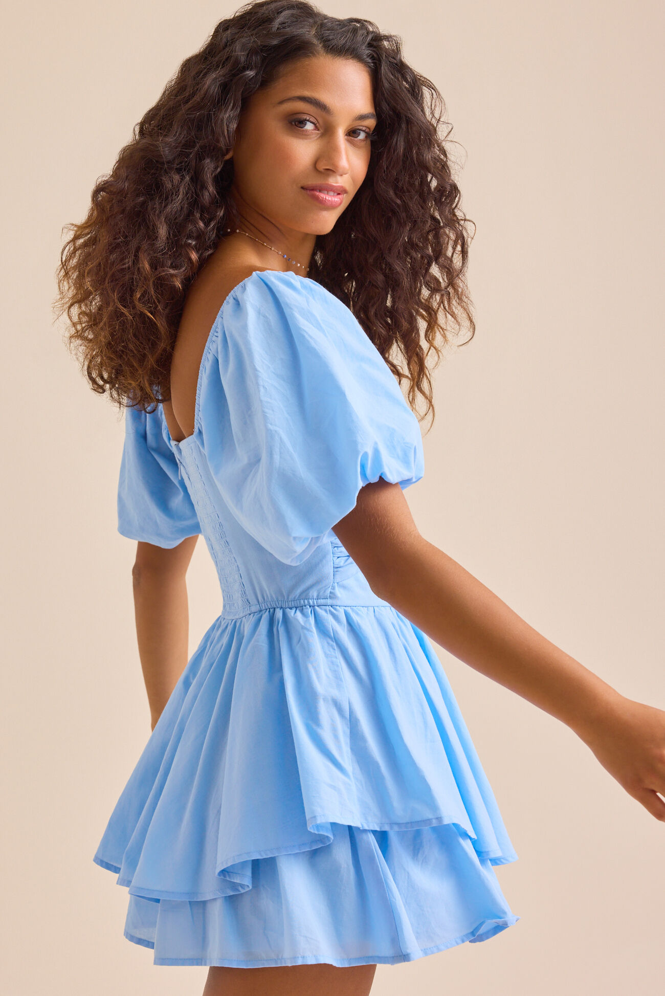 Altar'd State Melanie Puff Sleeve Romper | The Summit