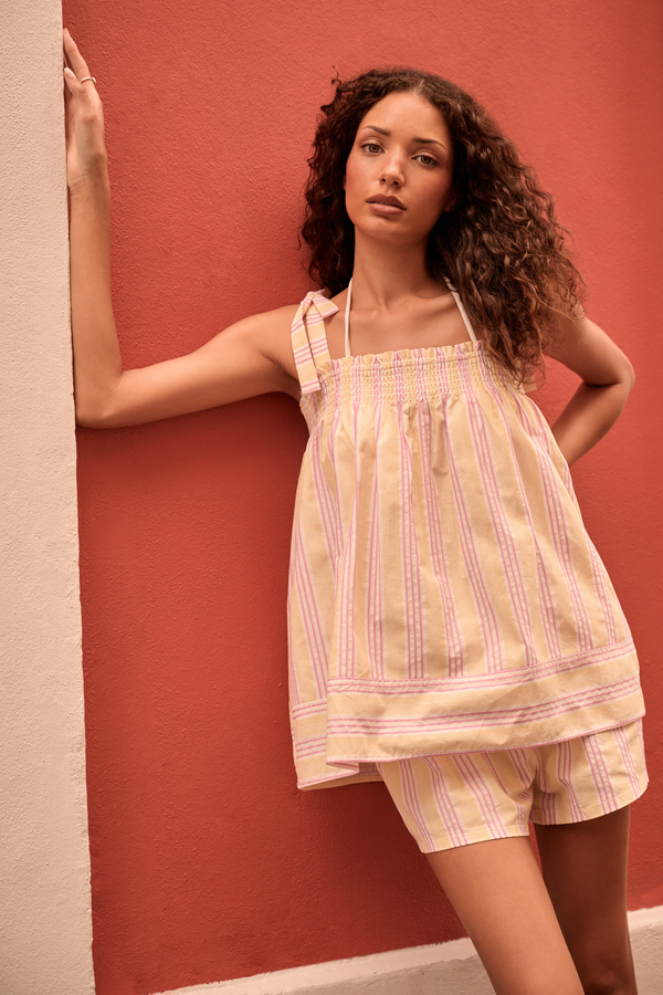 Resort Stripe Tank Coverup - Altar'd State