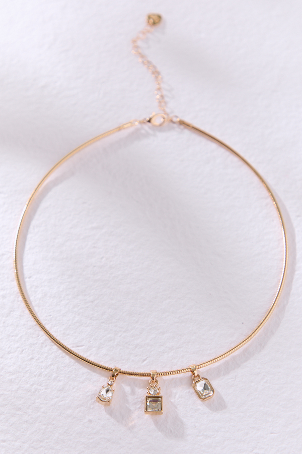 Estelle Charm Necklace Detail 3 - Altar'd State