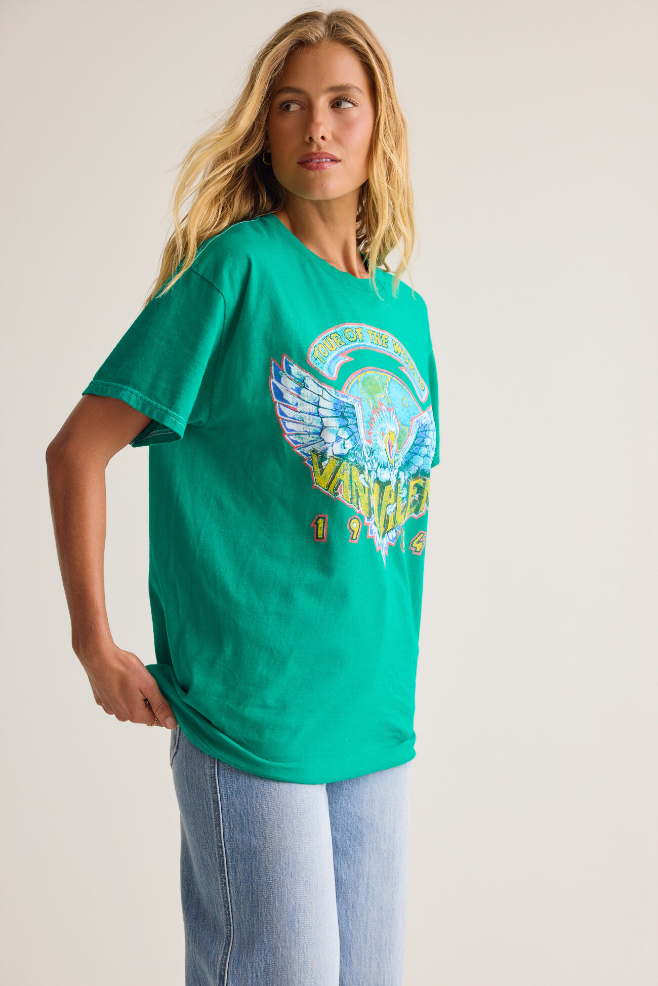 1984 World Tour Van Halen Graphic Tee
