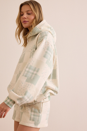 Bloom Patchwork Hoodie - Altar'd State - 