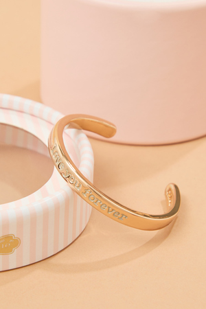 Love You Forever Bangle by Mud Pie - Altar'd State - 