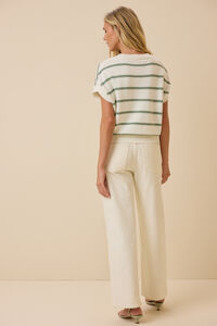 Kira Striped Knit Top Detail 6 - Altar'd State
