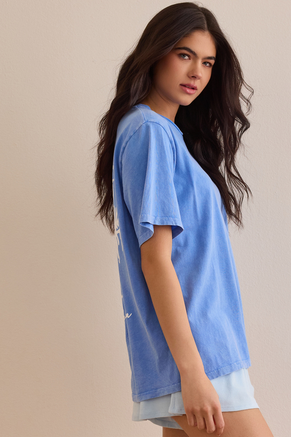 Ibiza Beach Club Graphic Tee Detail 4 - Altar'd State