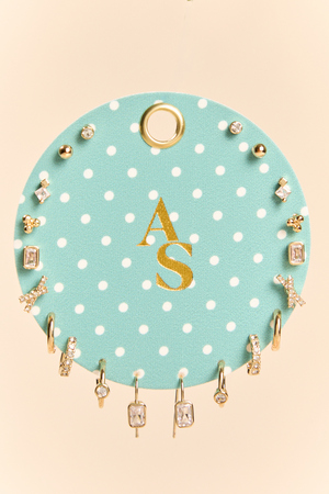 Darla Polka Dot Earring Set - Altar'd State - 