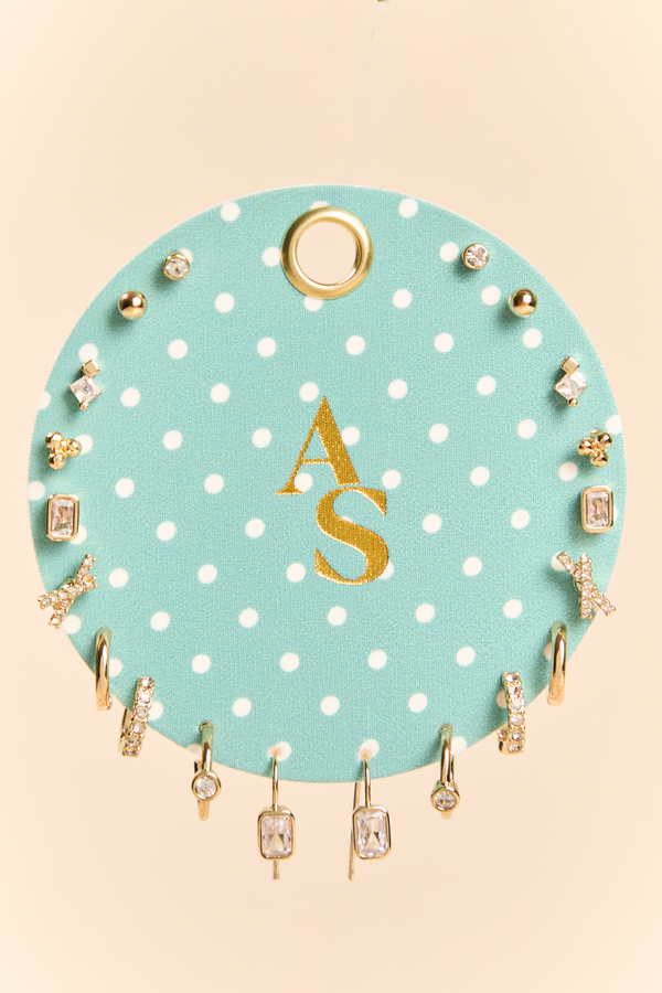 Darla Polka Dot Earring Set - Altar'd State
