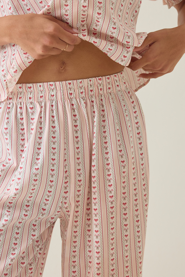 Candy Cane Cuteness Mama Pajama Set Detail 5 - Altar'd State