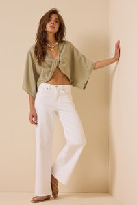 Savannah Twist Kimono - Altar'd State