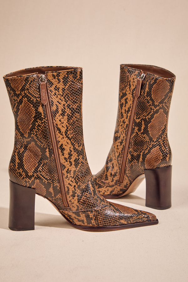 Raffaela Snakeskin Boot by Schutz Detail 3 - Altar'd State