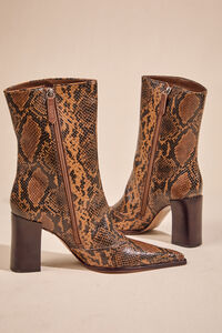 Raffaela Snakeskin Boot by Schutz Detail 3 - Altar'd State