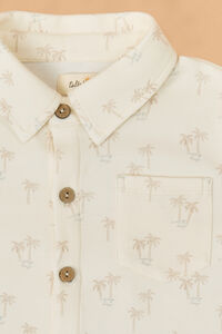 Palm Sunny Days Button Up Detail 2 - Altar'd State
