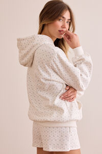 Graceful Floral Hoodie Detail 5 - Altar'd State