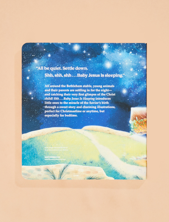 Shh Baby Jesus Is Sleeping Childrens Book Detail 2 - Altar'd State