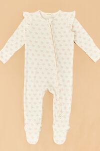 Vintage Mini Bows Ruffle Footie - Altar'd State