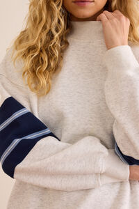 Roster Stripe Mock Neck Detail 3 - Altar'd State