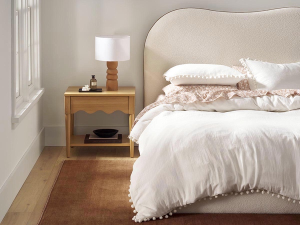 Madeleine Cotton Duvet Cover - Altar'd State - 