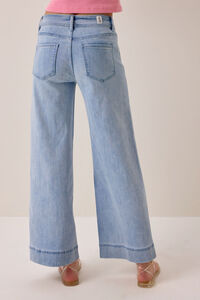 Hannah Wide Hem Jean Detail 4 - Altar'd State