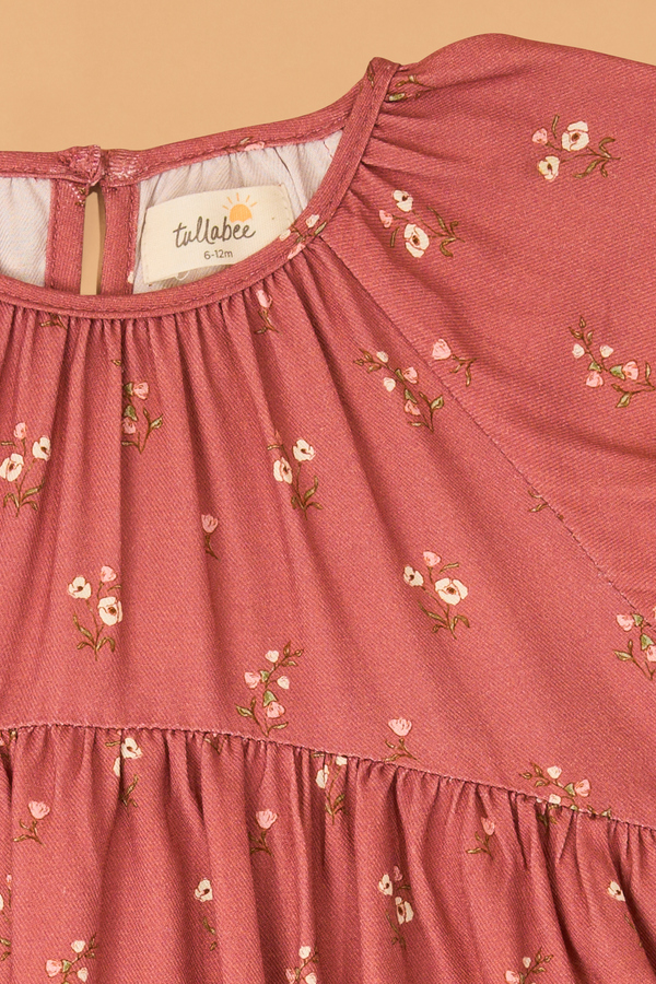 Haley Floral Baby Dress Detail 5 - Altar'd State