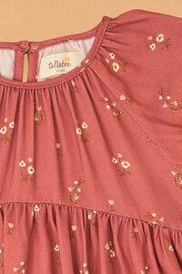 Haley Floral Baby Dress Detail 5 - Altar'd State