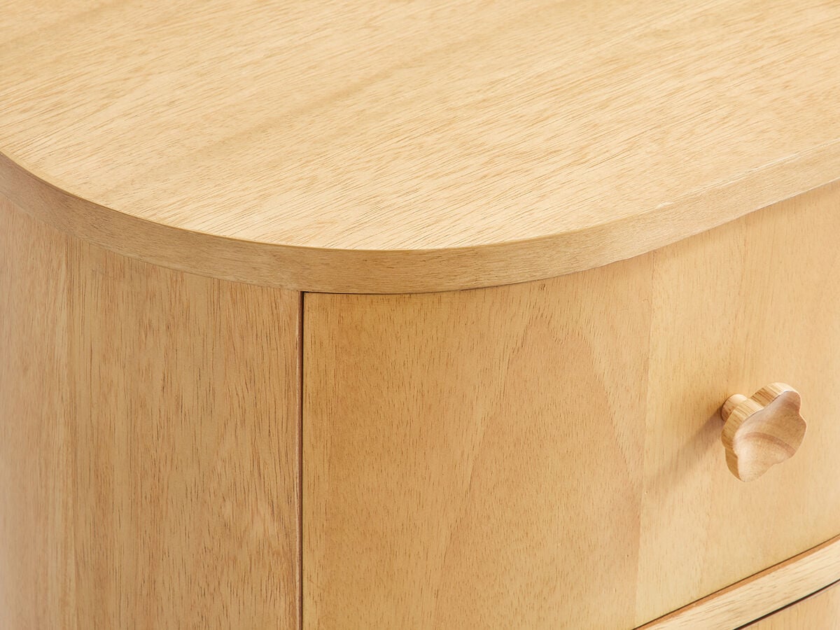Ruth Narrow Wood Nightstand Detail 4 - Altar'd State