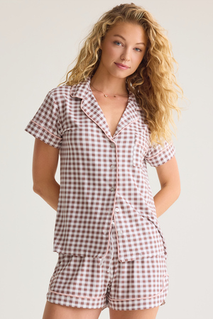 Eloise Gingham Mama PJ Set - Altar'd State - 