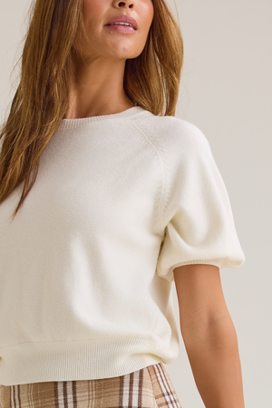 Zephyra Puff Sleeve Sweater - Altar'd State