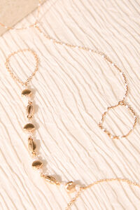 Shell Gold Hand Chain Detail 3 - Altar'd State