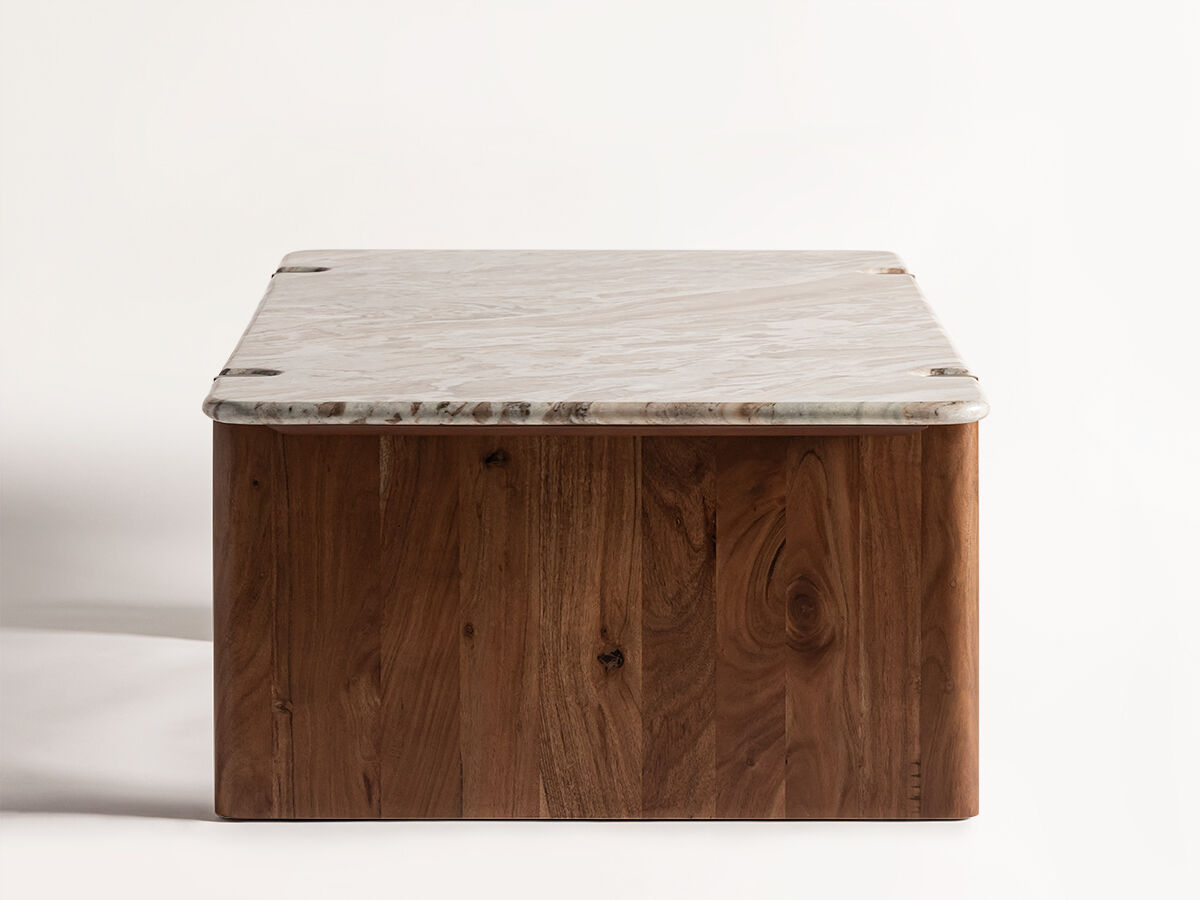 Moss Wood Coffee Table Detail 4 - Altar'd State