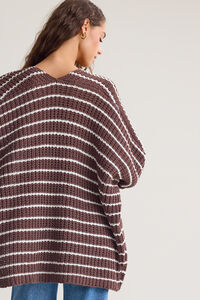 Georgie Chenille Slouch Cardigan Detail 5 - Altar'd State